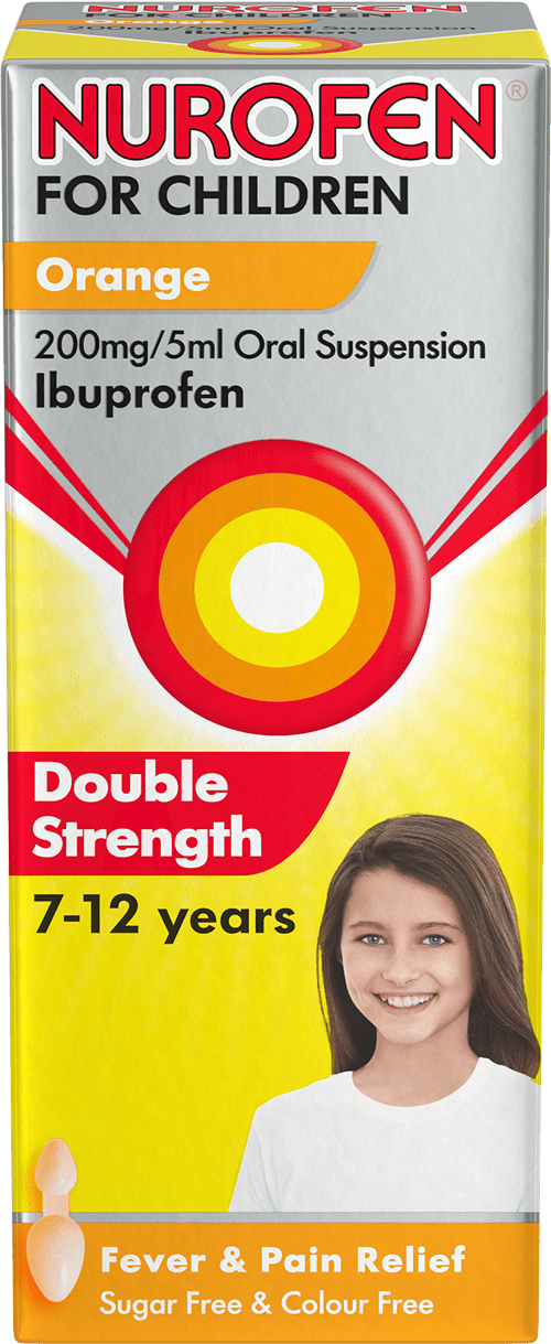 Nurofen for Children Orange Double Strength 712 Years Nurofen