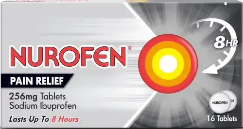Nurofen Pain Relief 256mg Tablets